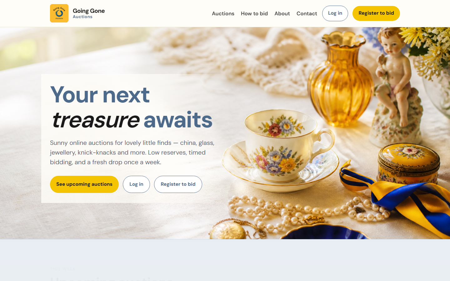 Coredera Auctions public site